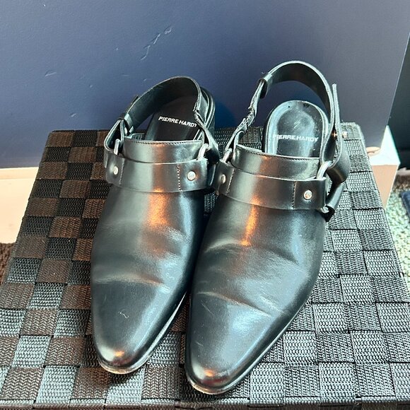 Pierre Hardy Leather Slingback Pumps - Picture 4 of 7